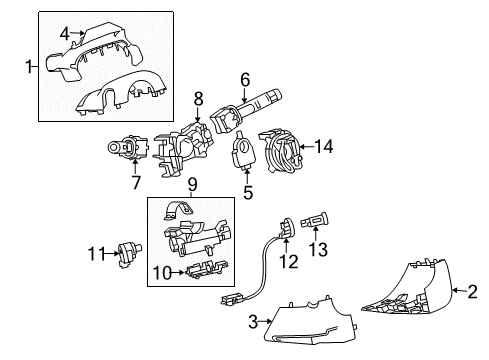 92227534 GM Parking Brake Warning Switch