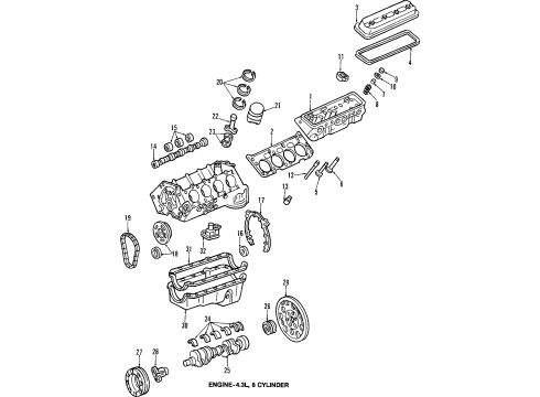 GM 12553161 Head Gasket 12553161 GM Head Gasket