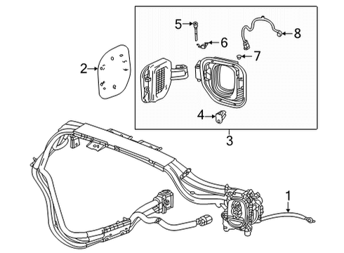 GM 85140682 Door, Cigarette Lighter/Accessory Power Receptacle 85140682 GM Door, Cigarette Lighter/Accessory Power Receptacle
