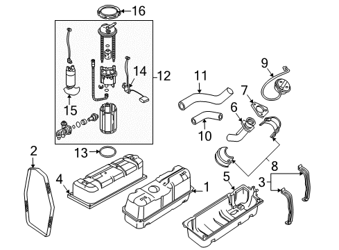 GM 92510118 Pedal Travel Sensor 92510118 GM Pedal Travel Sensor