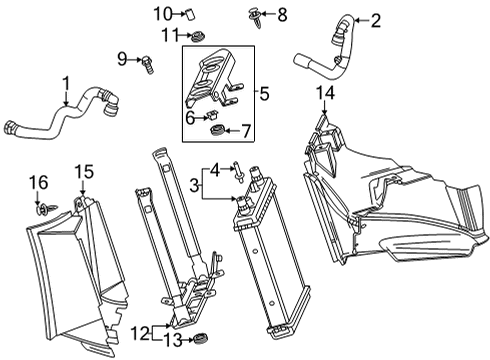 42800582 GM Cooler Assembly-Charging Air