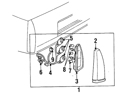 GM 19169025 Harness 19169025 GM Harness