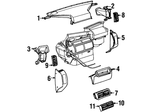 21031407 GM Duct