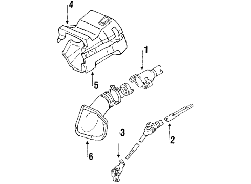 94841920 GM Column Cover