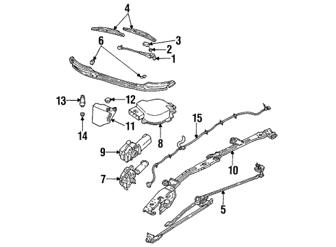 22111198 GM Washer Hose