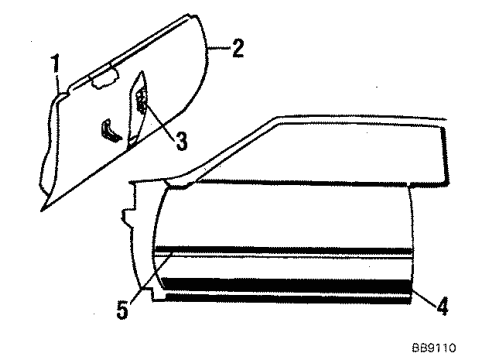 20237688 GM Molding, Front Upper
