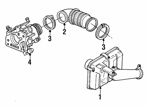 25536992 GM Throttle Body