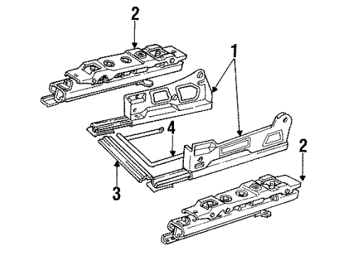 16604176 GM Cross Bar