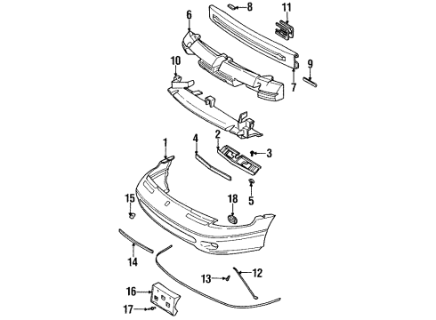 21110057 GM Bumper Cover, Front Lower