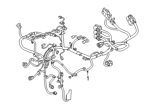 GM 85077133 HARNESS ASM-ENG WRG 85077133 GM HARNESS ASM-ENG WRG