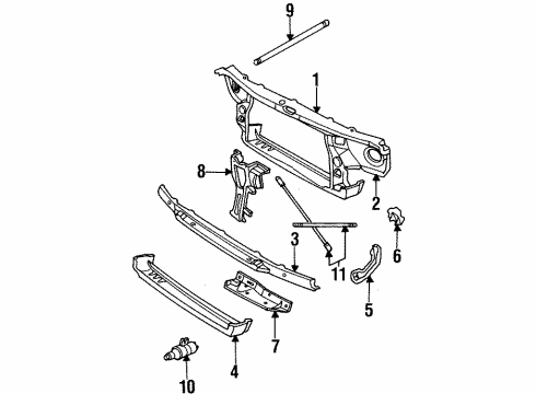 GM 3547883 Splash Shield 3547883 GM Splash Shield