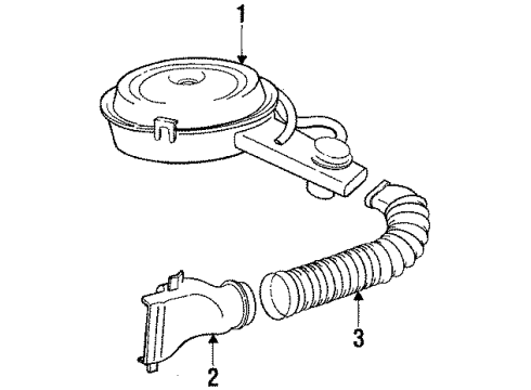 GM 25043929 Air Cleaner 25043929 GM Air Cleaner
