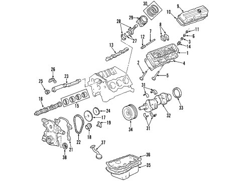 89017814 GM Head Gasket