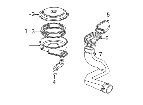 1989 Chevy Astro Air Inlet Diagram