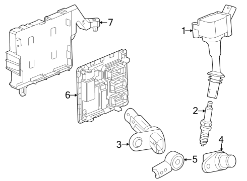 2025 Chevy Trax Ignition System Diagram