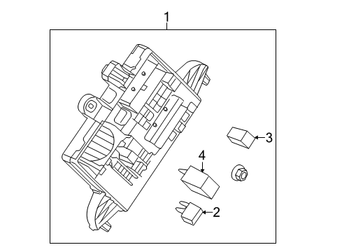 2013 Cadillac XTS Fuse & Relay Diagram
