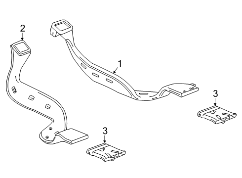 2025 Cadillac Escalade ESV Ducts Diagram