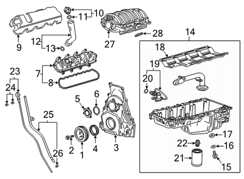 2024 Chevy Suburban Intake Manifold Diagram