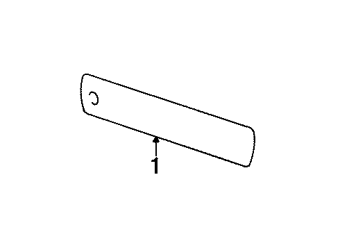 1993 Cadillac Eldorado Side Marker Lamps Diagram