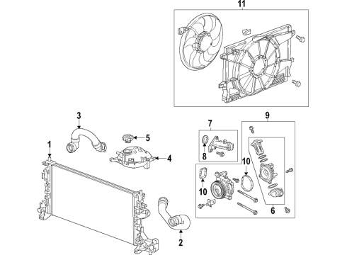 2018 Chevy Equinox Cooling Fan Diagram