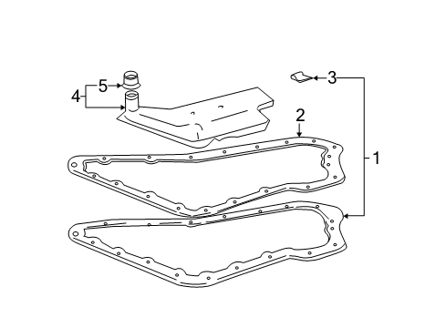 2002 Buick Rendezvous Automatic Transmission Diagram