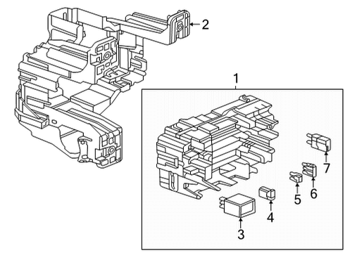 2024 Cadillac CT5 Fuse & Relay Diagram