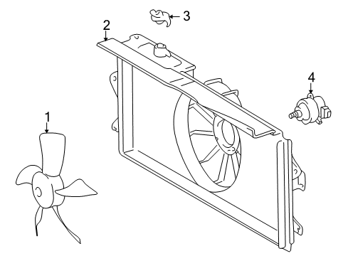 2008 Pontiac Vibe Cooling Fan Diagram