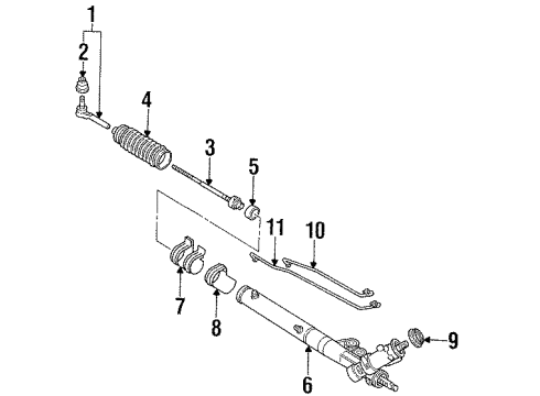 1999 Buick LeSabre Gear Assembly Diagram for 26077022