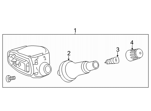 2025 Chevy Equinox Tire Pressure Monitoring Diagram