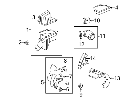 2010 Saturn Vue Filters Diagram