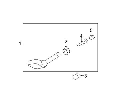 2009 Chevy Trailblazer Tire Pressure Monitoring Diagram