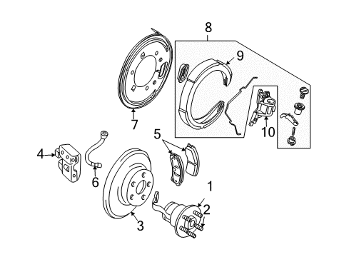 2009 Chevy Corvette Anti-Lock Brakes Diagram