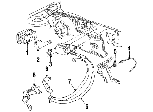 1995 Pontiac Grand Am Cruise Control System Diagram