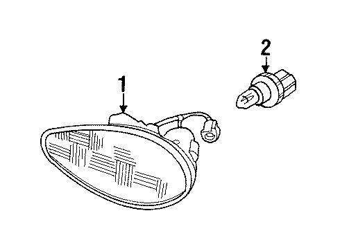 2002 Oldsmobile Aurora Fog Lamps Diagram
