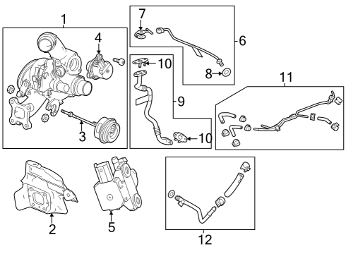2024 Buick Encore GX Turbocharger Diagram