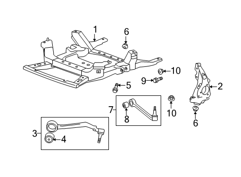 2011 Chevy Camaro Front Suspension Components Diagram