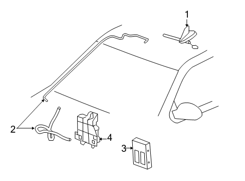2012 Chevy Tahoe Antenna & Radio Diagram 3 - Thumbnail