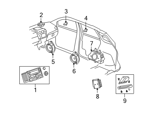 2010 Saturn Vue Sound System Diagram