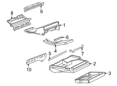 1997 Pontiac Sunfire Heater Components Diagram