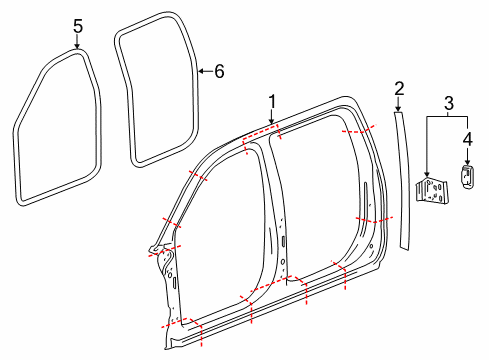 2015 Chevy Silverado 2500 HD Uniside Diagram