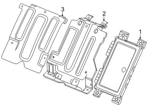 2025 Cadillac OPTIQ Electrical Components Diagram