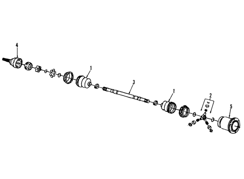 1984 Cadillac Eldorado Front Axle Diagram