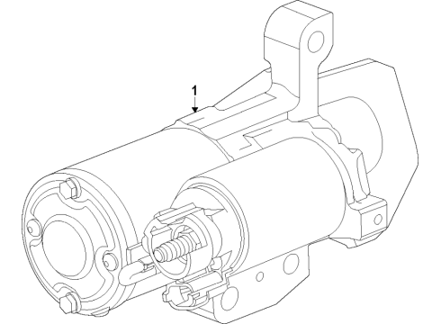 2024 Chevy Trailblazer Starter Diagram