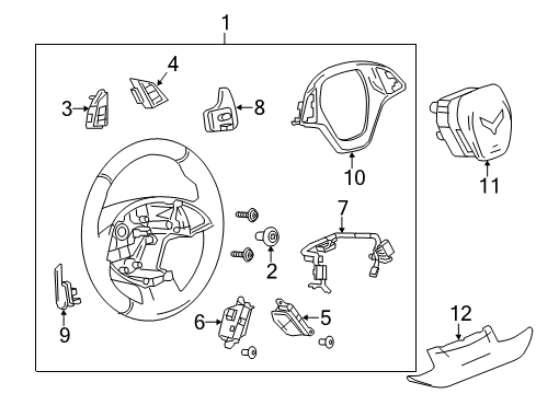 2016 Chevy Corvette Cruise Control System Diagram