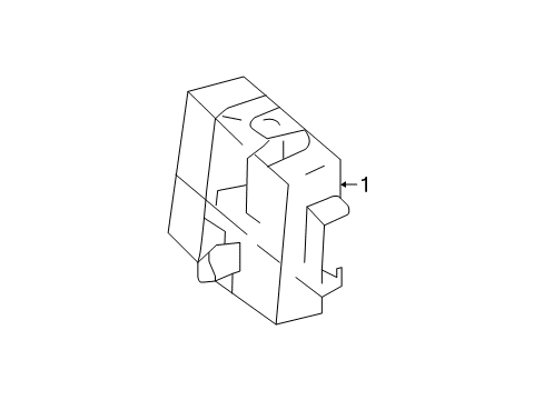 2009 Pontiac Vibe Daytime Running Lamp Components Diagram