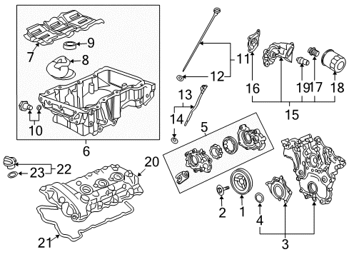 2007 Pontiac G6 Filters Diagram