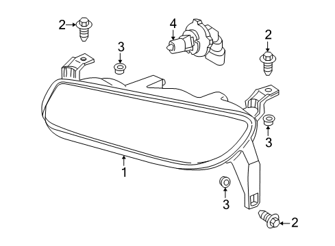 2002 Saturn L200 Bulbs Diagram