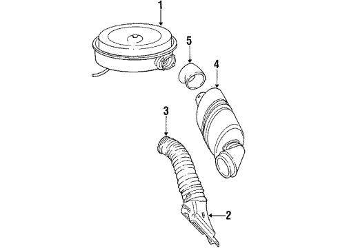 1985 Buick Riviera Air Inlet Diagram