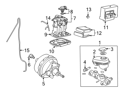 1999 Buick Century Control Module Diagram for 18043963