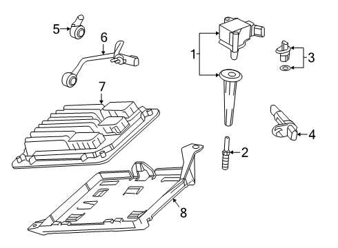 2023 Cadillac XT4 Powertrain Control Diagram